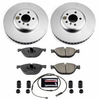 compare product Power Stop 10-15 BMW 550i GT Front Z17 Evolution Geomet Coated Brake Kit