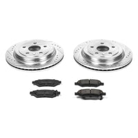 Power Stop 08 - 14 Cadillac CTS Rear Z23 Evolution Sport Brake Kit - My Store