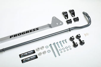 compare product Progress Tech 94-01 Acura Integra Rear Sway Bar (22mm - Adjustable) Incl Bar Brace and Adj End Links
