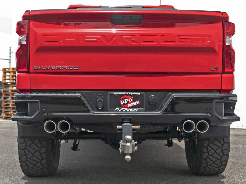 aFe Vulcan Series 3in 304SS Exhaust Cat - Back Exh w/ Pol Tips 2019 GM Silverado / Sierra 1500 V8 - 5.3L - My Store