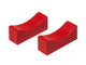 Prothane Universal Jack/Stand Pads (Fits 1.125 x 4.0 Heads) - Red - My Store