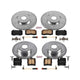 Power Stop 2004 Mercedes - Benz C230 Front & Rear Z23 Evolution Brake Kit - My Store