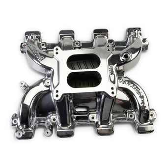 compare product Edelbrock Chevy LS1 Performer RPM Intake Manifold Only - Chrome Plasma Finish