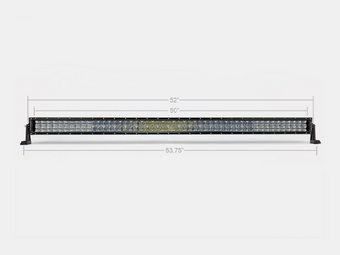 compare product Cali Raised 52 Curved 5D Dual Row 5D Optic Osram Led Bar - Combo