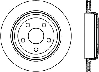 compare product StopTech Slotted Sport Brake Rotor 11-17 Jeep Grand Cherokee (Excludes SRT8)