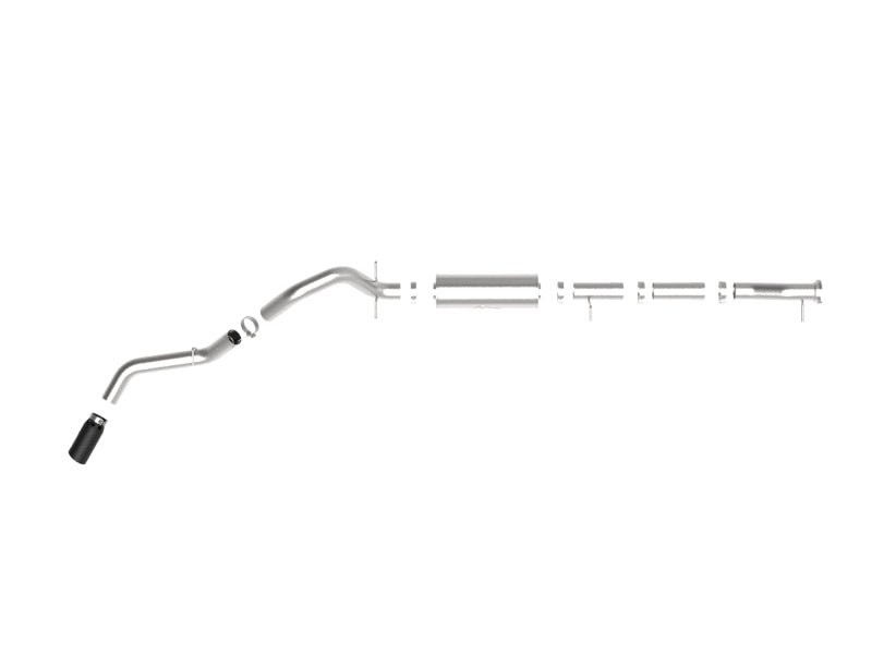 aFe Apollo GT Series 3in 409SS Cat - Back Exhaust w/ Black Tip 2020 GM 2500/3500HD V8 6.6L L8T - My Store