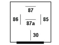 Hella Relay 12V 20/40A Spdt Res Wthr Bkt - My Store