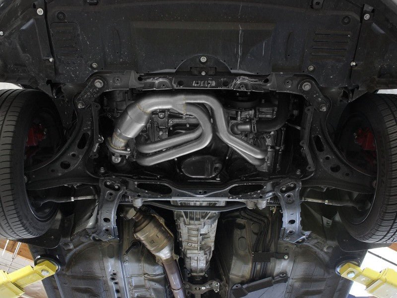 aFe 12 - 17 Toyota 86 / FRS / BRZ Twisted Steel 304 Stainless Steel Long Tube Header w/ Cat - My Store