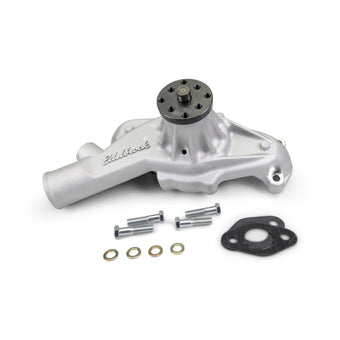 compare product Edelbrock Water Pump for Street Rods in Satin Finish