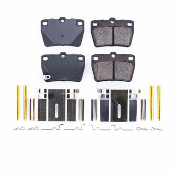 compare product Power Stop 04-05 Toyota RAV4 Rear Z17 Evolution Ceramic Brake Pads w/Hardware