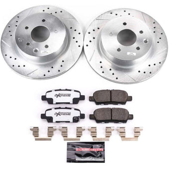 compare product Power Stop 18-19 Nissan 370Z Rear Z26 Street Warrior Brake Kit