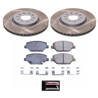 compare product Power Stop 18-21 GMC Terrain Front Semi-Coated Rotor Kit