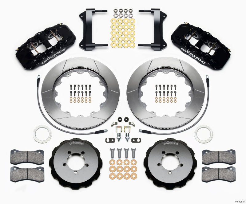 Wilwood AERO6 Front Hat Kit 14.00 1999 - 2012 Subaru WRX w/Lines - My Store