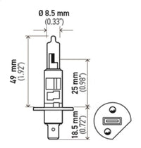 Hella Optilux H1 12V/55W XY Yellow Bulb - My Store