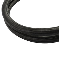 Mishimoto 15Ft Stainless Steel Braided Hose w/ - 6AN Fittings - Black - My Store
