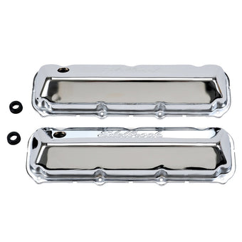 compare product Edelbrock Valve Cover Signature Series Ford 429/460 CI V8 Chrome