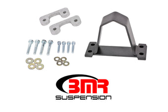 compare product BMR 16-17 6th Gen Camaro Front Driveshaft Safety Loop - Black Hammertone