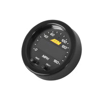 AEM X - Series 0 - 160 MPH Black Bezel w/ Black Face GPS Speedometer Gauge - My Store