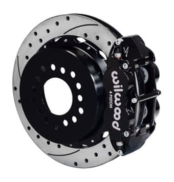 compare product Wilwood Narrow Superlite 4R Rear Kit 12.88in Drilled Rotors G-Body W/ 2.62in Axle Offset