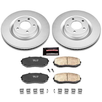 compare product Power Stop 07-15 Ford Edge Front Z17 Evolution Geomet Coated Brake Kit