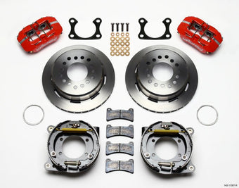 compare product Wilwood Dynapro Low-Profile 11.00in P-Brake Kit - Red Big Ford 2.36in Offset