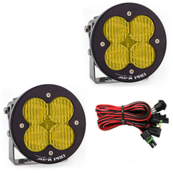 compare product Baja Designs XL R Pro Series Wide Cornering Pattern LED Light Pods - Amber