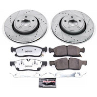 Power Stop 16 - 19 Jeep Grand Cherokee Front Z36 Truck & Tow Brake Kit - My Store
