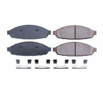 compare product Power Stop 03-11 Ford Crown Victoria Front Z17 Evolution Ceramic Brake Pads w/Hardware