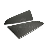 Anderson Composites 2015 - 2017 Ford Mustang Type - F Style Window Louvers - Flat - My Store