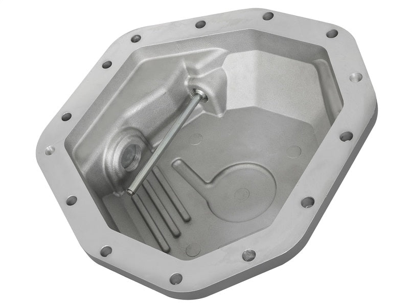 aFe Power Street Ser Rear Diff Cover Raw w/Mach Fin 2017 Ford Diesel Trucks V8 - 6.7L(td) Dana M275 - 14 - My Store