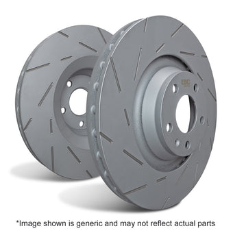 compare product EBC 95-01 BMW 750iL 5.4 (E38) USR Slotted Front Rotors