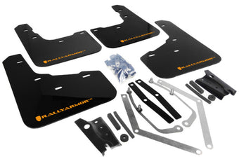 compare product Rally Armor 13-19 Ford Fiesta ST Black UR Mud Flap w/Orange Logo