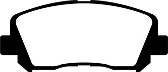 compare product EBC 15+ Chrysler 200 3.6 (Heavy Duty Brakes) Yellowstuff Front Brake Pads