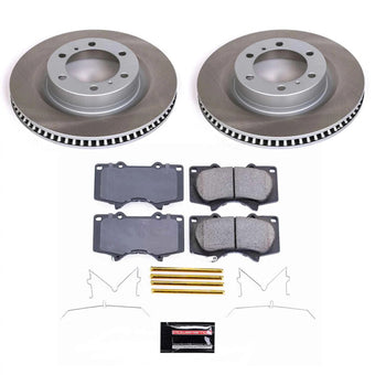 compare product Power Stop 10-23 Toyota 4Runner Front Semi-Coated Rotor Kit