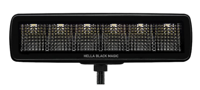 Hella Universal Black Magic 6 L.E.D. Mini Light Bar - Flood Beam - My Store