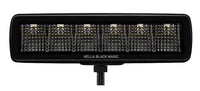 Hella Universal Black Magic 6 L.E.D. Mini Light Bar - Flood Beam - My Store