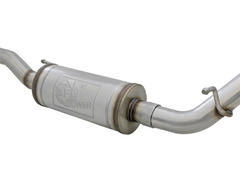 aFe Rebel Series 2.5in 409 SS Cat - Back Exhaust w/ Black Tips 2007+ Jeep Wrangler (JK) V6 3.6L/3.8L - My Store