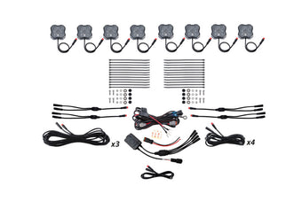 compare product Diode Dynamics Stage Series RGBW LED Rock Light Kit (8-pack)