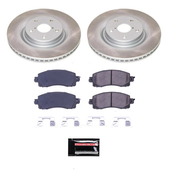 compare product Power Stop 19-22 Subaru Forester Front Semi-Coated Rotor Kit