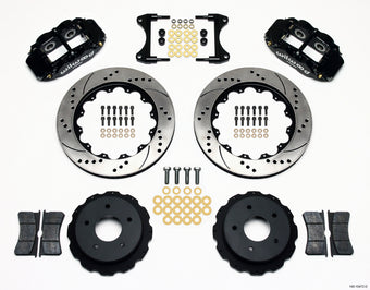 compare product Wilwood Narrow Superlite 4R Rear Kit 14.00in Drilled 65-82 Corvette C2/C3