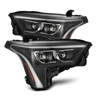 AlphaRex 22 - 23 Toyota Tundra LUXX - Series Headlights Black w/White DRL - Req 810029 OR 810030 - My Store