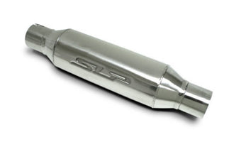 compare product SLP Universal LoudMouth 2.5in Inlet / Outlet Bullet-Type Resonator