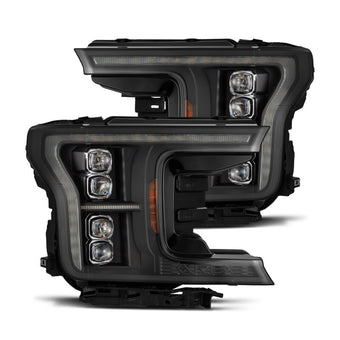 compare product AlphaRex 18-20 Ford F-150 NOVA LED Proj Headlight  Blk (14th Gen G2 Style)