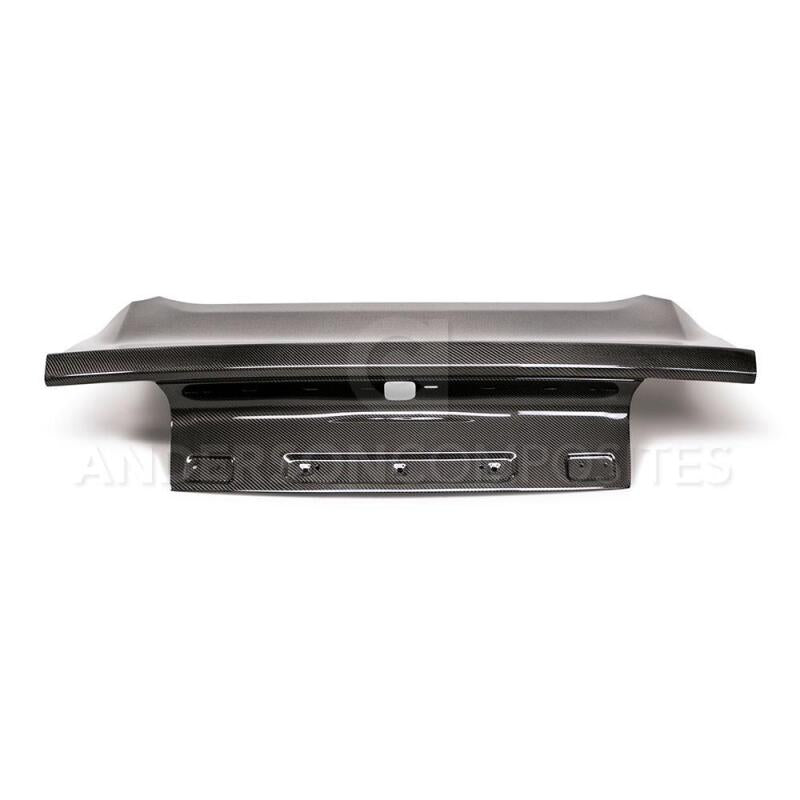 Anderson Composites 15 - 18 Ford Mustang Type - OE Double Sided Carbon Fiber Decklid - My Store