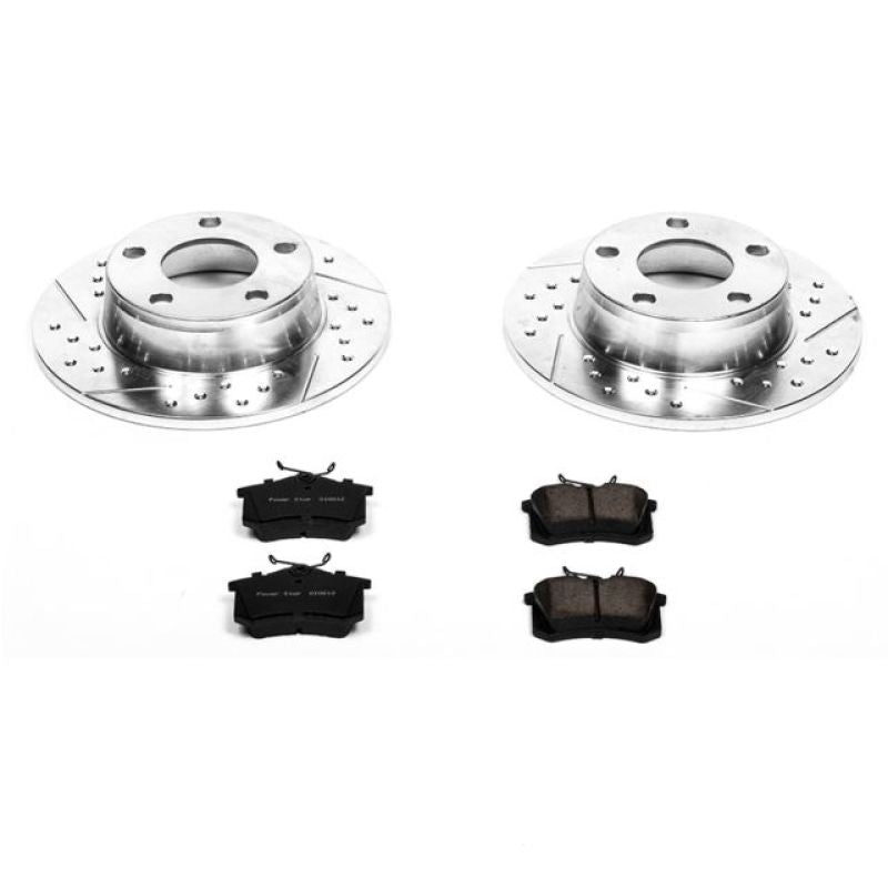 Power Stop 99 - 04 Audi A6 Quattro Rear Z23 Evolution Sport Brake Kit - My Store