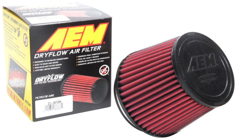 AEM 5 in x 5 in Dryflow Air Filter - My Store