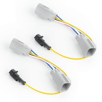 compare product Oracle Euro/UAE Jeep JK Tail Light Amber Turn Signal Lighting Adapter Harness - Pair