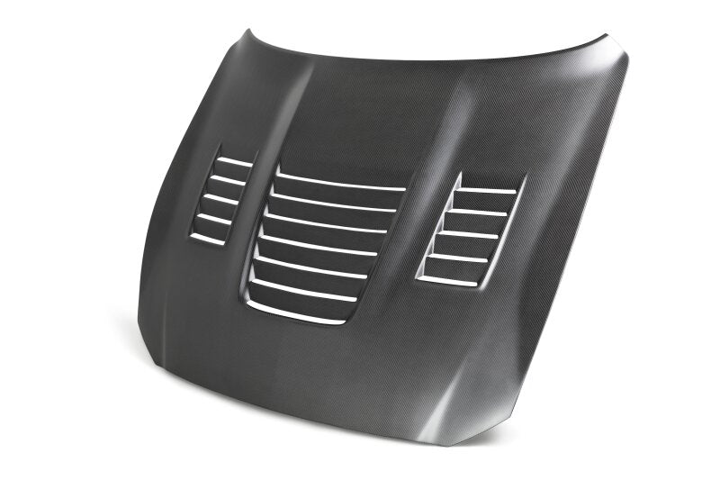 Anderson Composites 15 - 19 Ford Mustang Shelby GT350 Type - CR Double Sided Carbon Fiber Hood - My Store