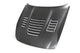Anderson Composites 15 - 19 Ford Mustang Shelby GT350 Type - CR Double Sided Carbon Fiber Hood - My Store