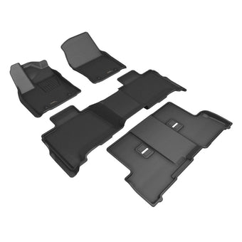 compare product 3D MAXpider 2023 Toyota Sequoia Kagu 1st 2nd 3rd Row - Set (Black)